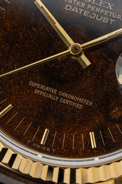 Rolex Datejust 36mm Wood Dial - Ref. 16018