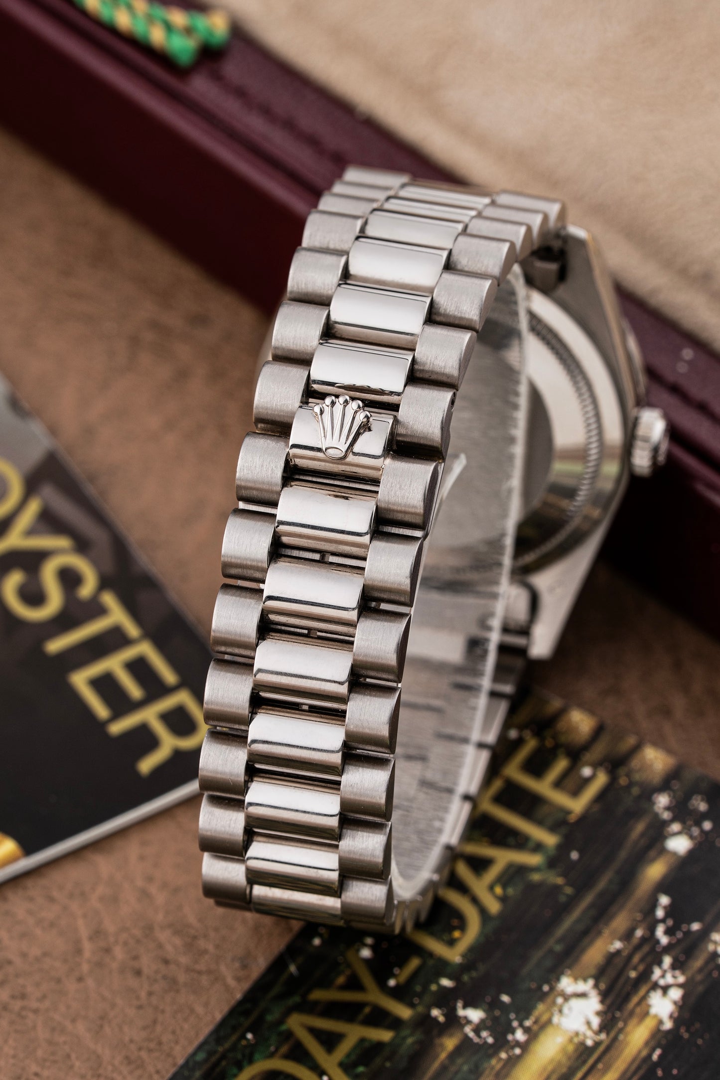 Rolex Day-Date 36mm Meteorite Mandarin - Ref. 18389