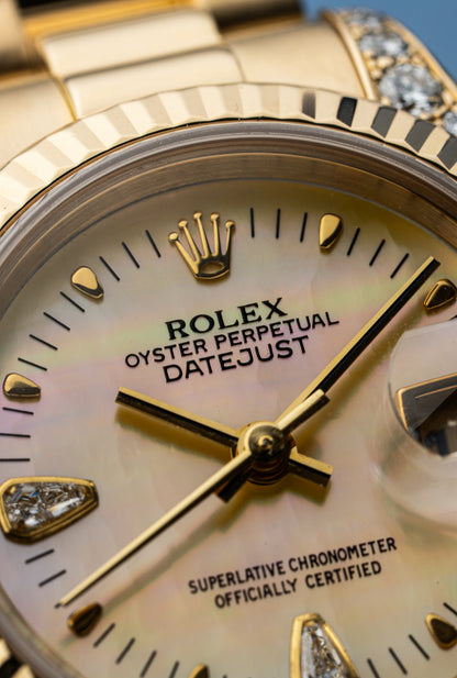 Rolex Lady-Datejust 26mm Mother Of Pearl ‘Tear-Drop’ - Ref. 179238