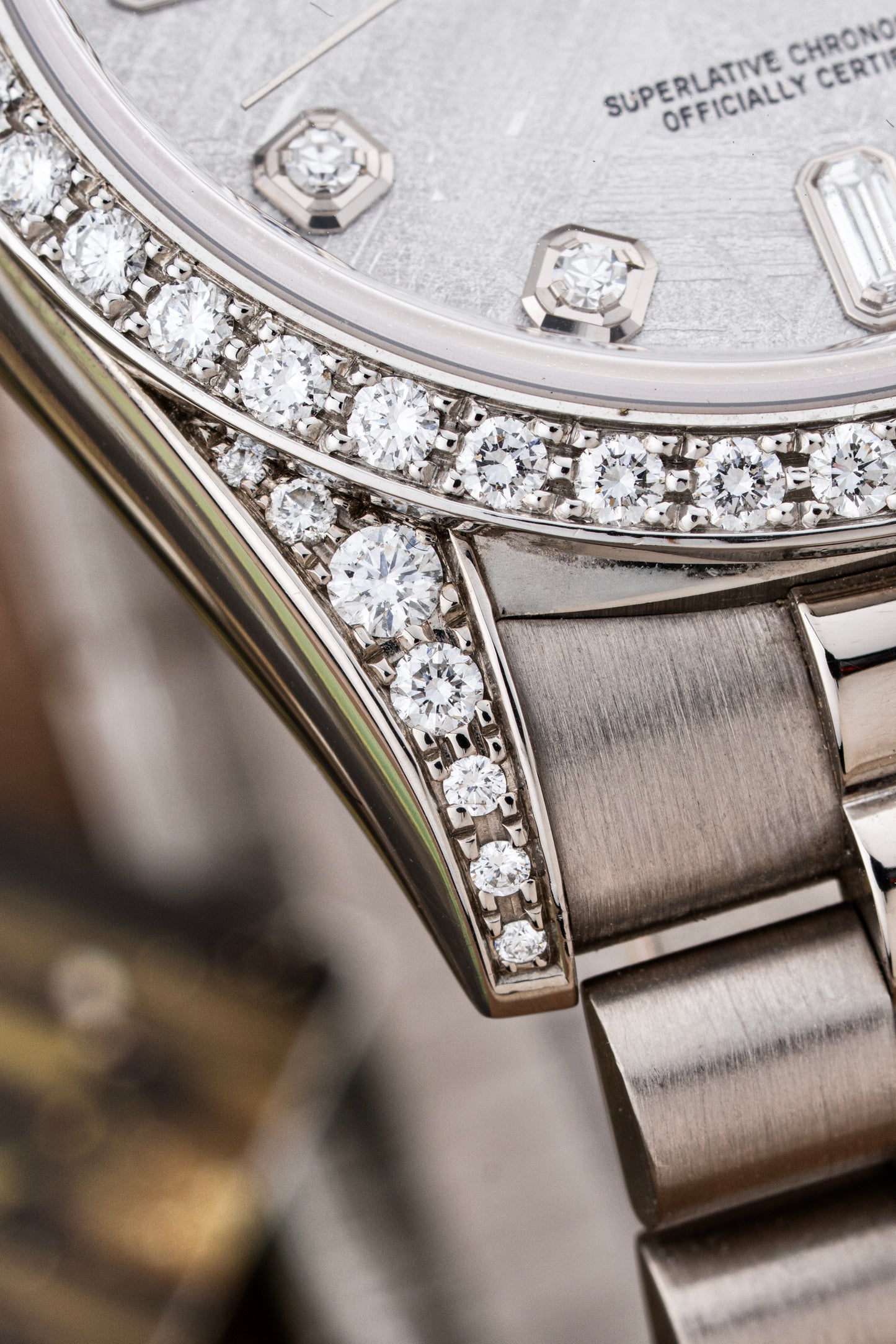 Rolex Day-Date 36mm Meteorite Mandarin - Ref. 18389