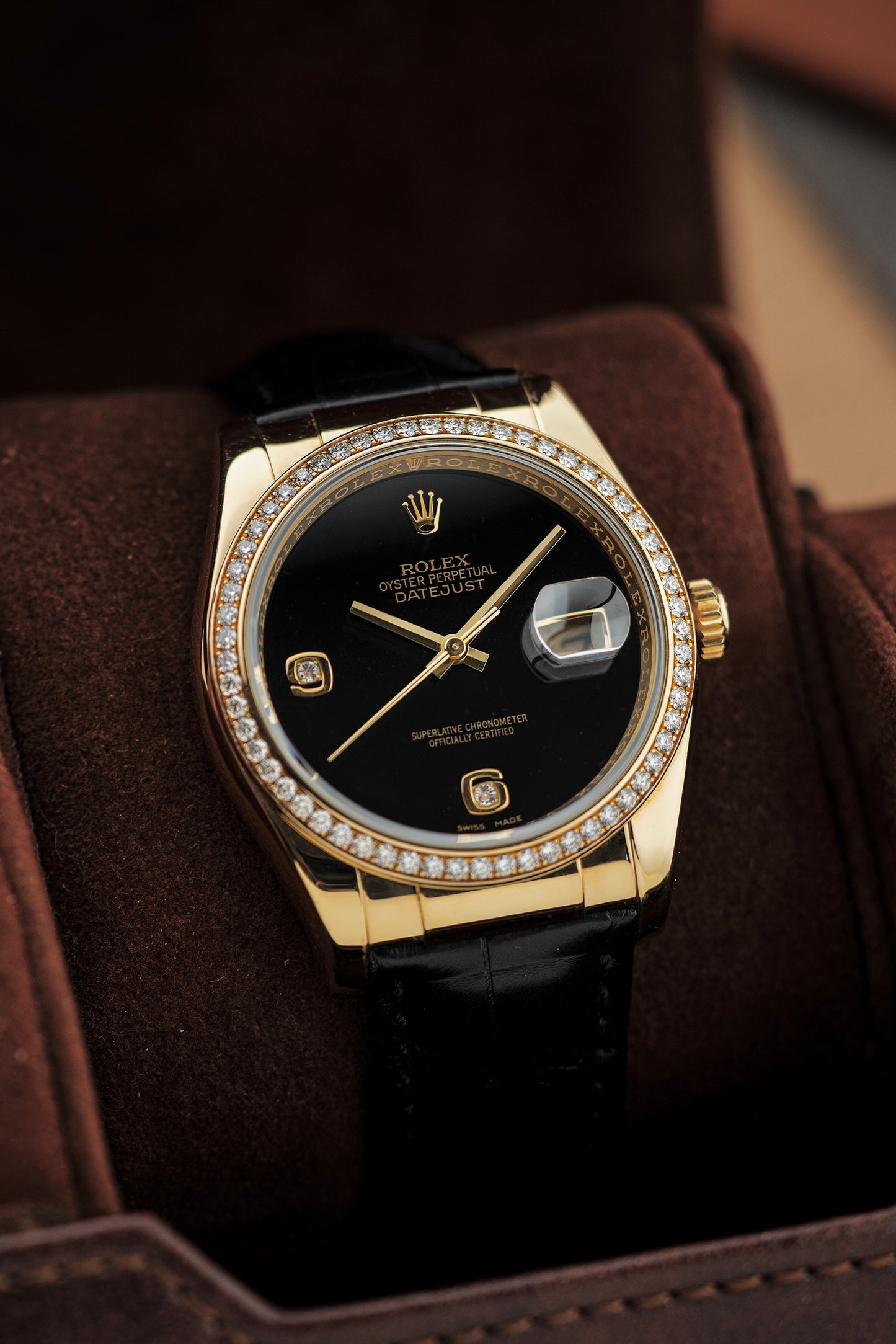 Rolex Datejust 36mm Onyx Dial - Ref. 116188