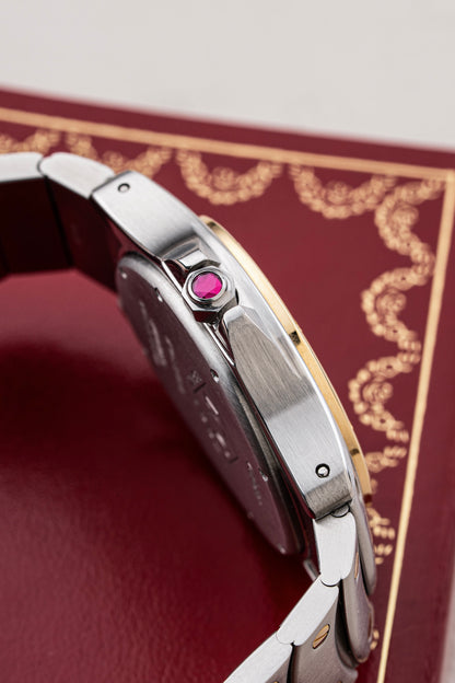 Cartier Santos Ronde GMT Aviator 33.5mm - Ref. W20038R3