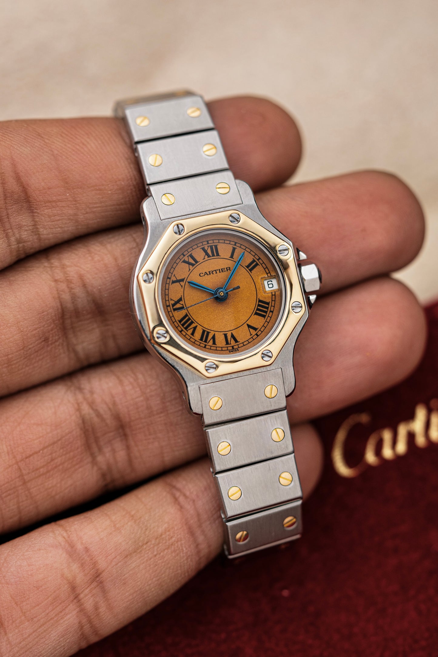 Cartier Santos Octagon 24mm - Ref. 187903