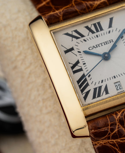 Cartier Tank Francaise 18k Yellow Gold Large - Ref. 1840