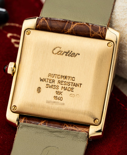 Cartier Tank Francaise 18k Yellow Gold Large - Ref. 1840
