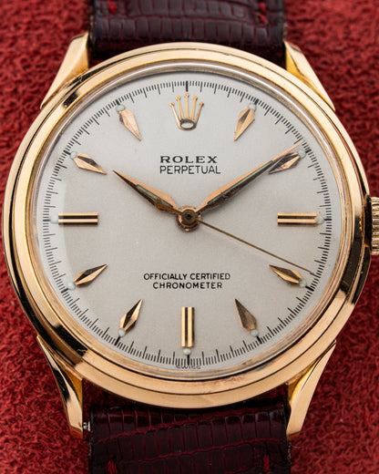 Rolex Perpetual 33mm 18k Rose Gold - Ref. 3406