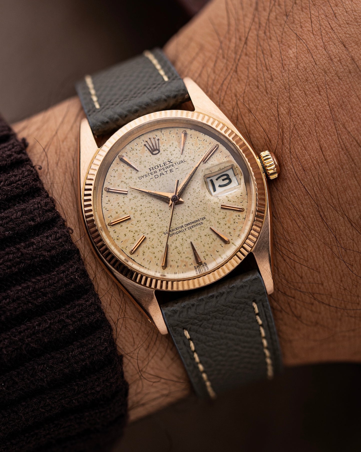 Rolex Oyster Perpetual Date 34mm Rose Gold - Ref. 1503