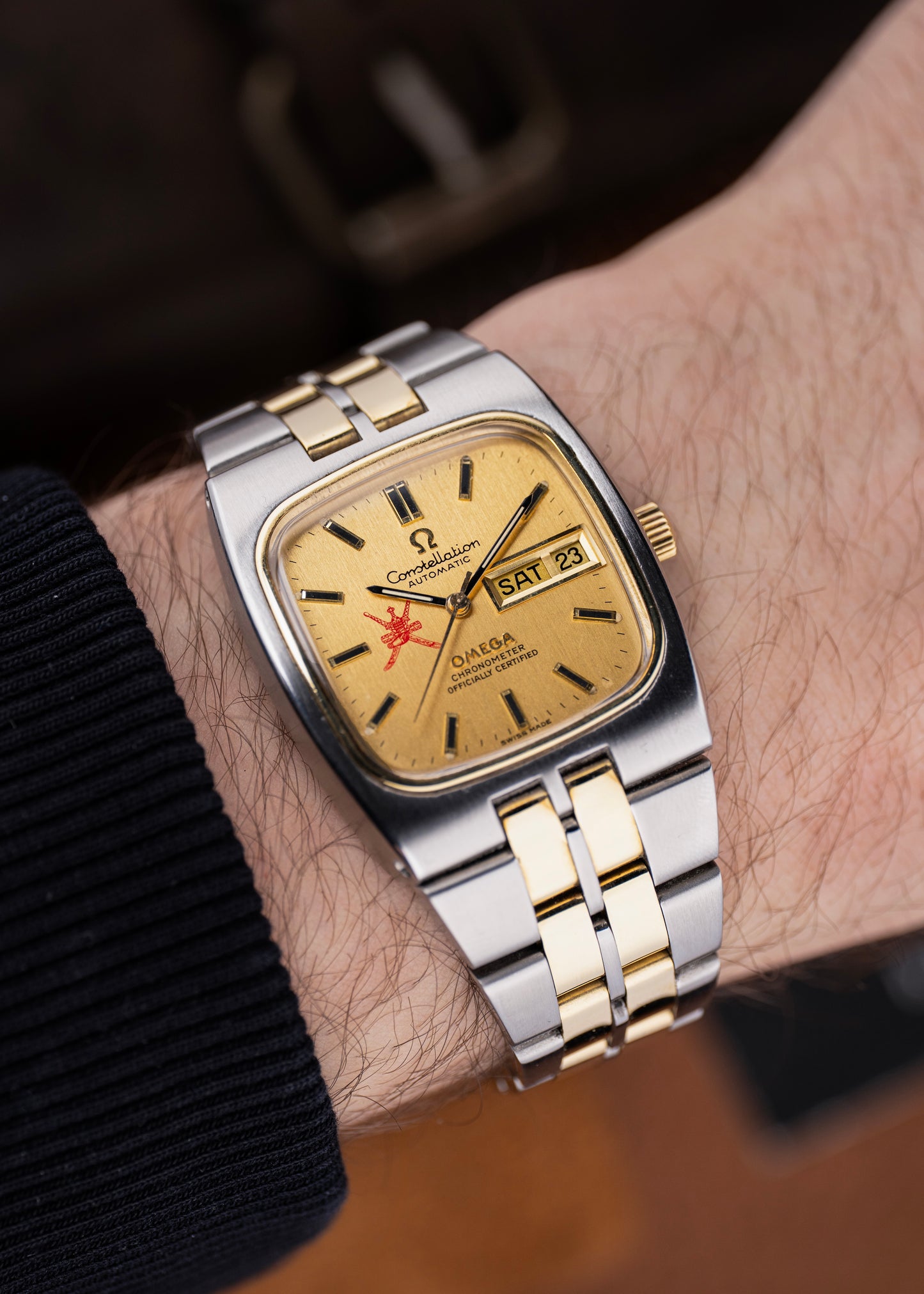 Omega Constellation Rare ‘Khanjar’ Day-Date - Ref. 368.0854