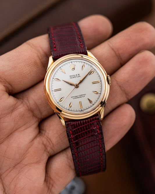 Rolex Perpetual 33mm 18k Rose Gold - Ref. 3406