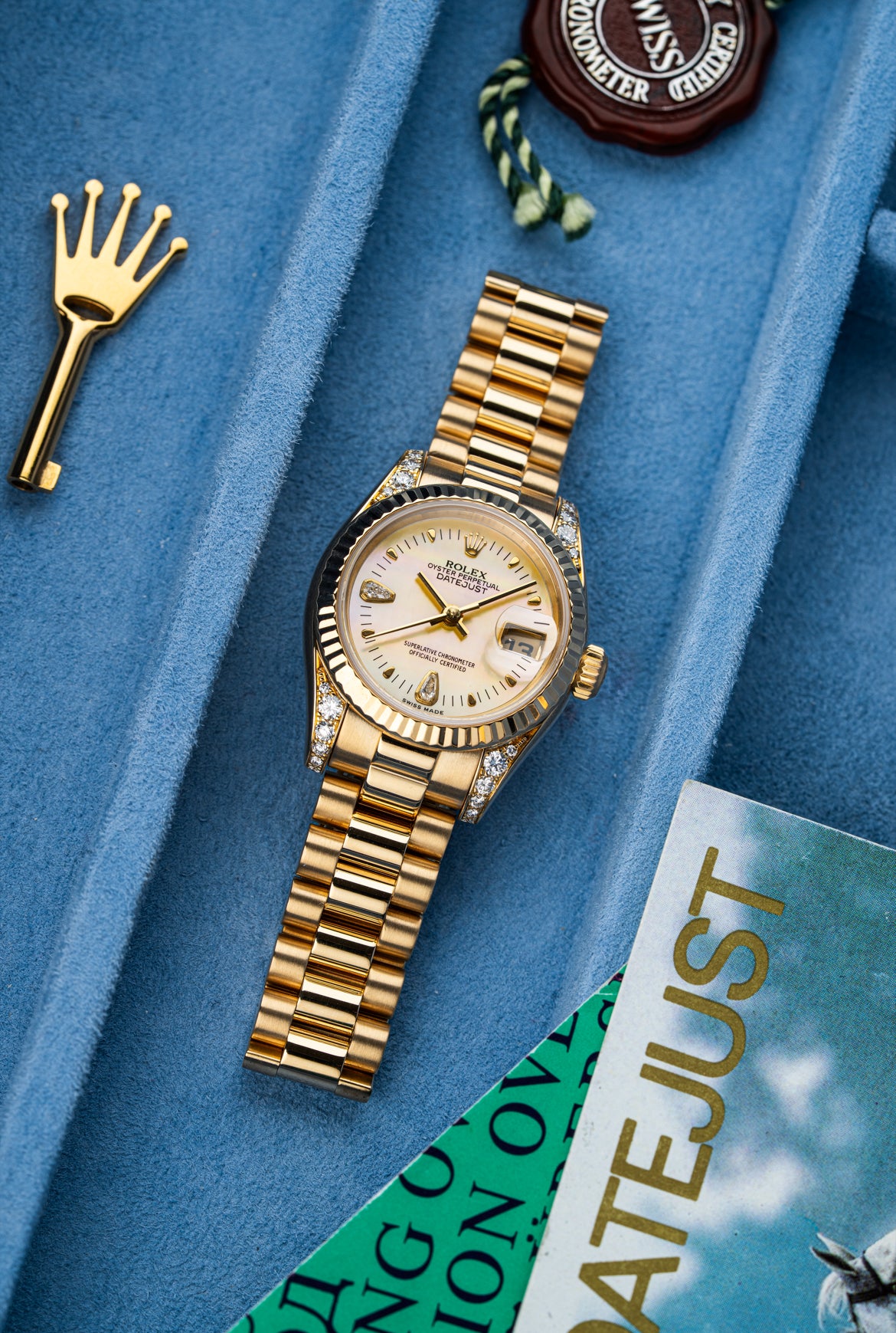 Rolex Lady-Datejust 26mm Mother Of Pearl ‘Tear-Drop’ - Ref. 179238