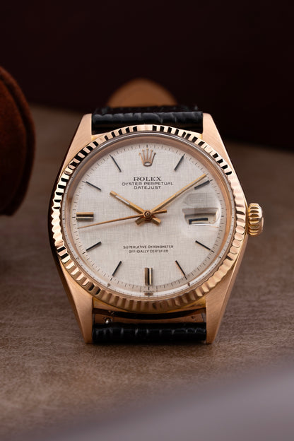 Rolex Datejust 36mm Rose Gold - Ref. 1601