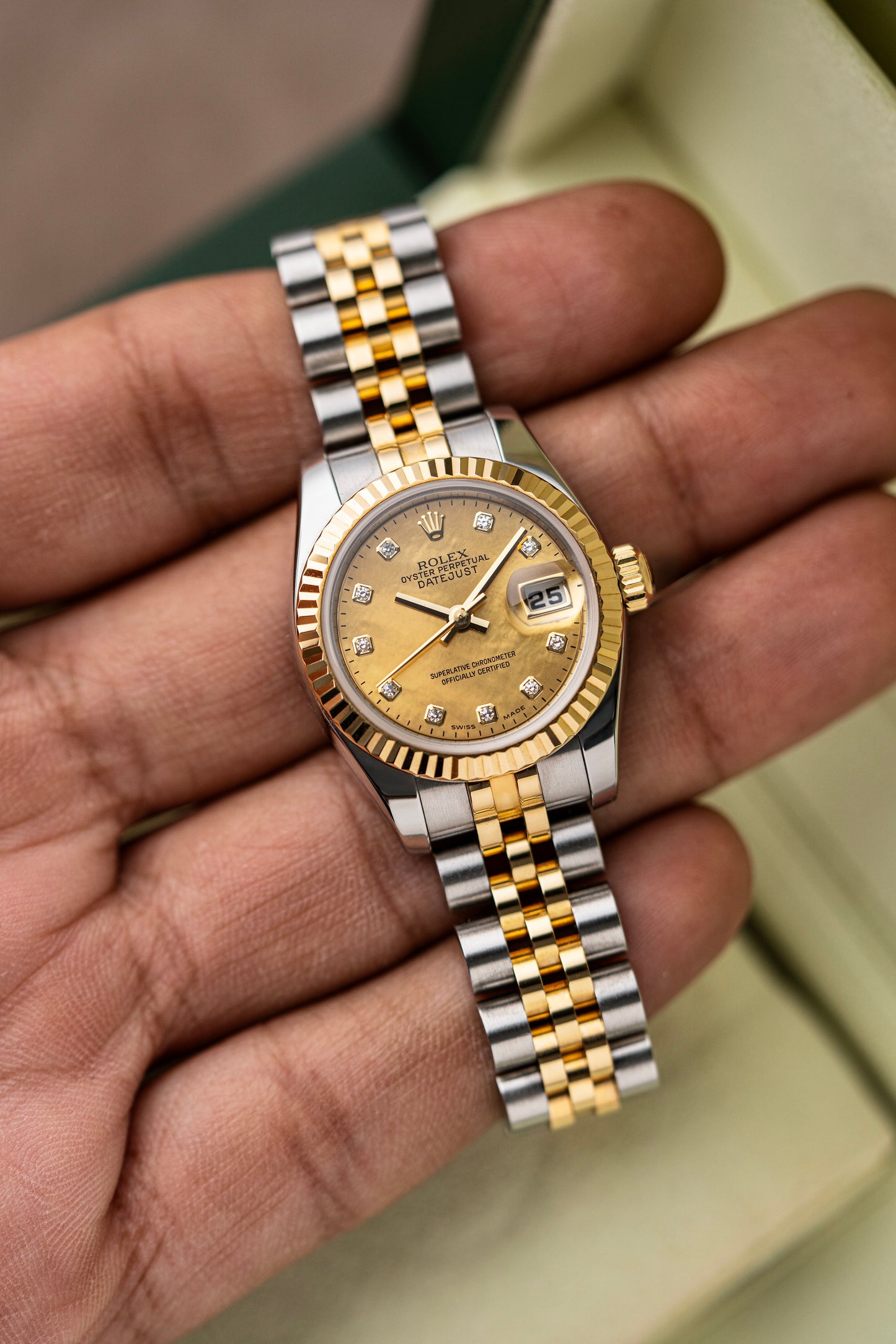 Rolex Lady-Datejust 26mm Morher Of Pearl - Ref. 179173