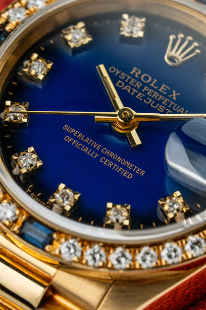 Rolex Lady-Datejust 26mm Diamond & Sapphire - Ref. 69088