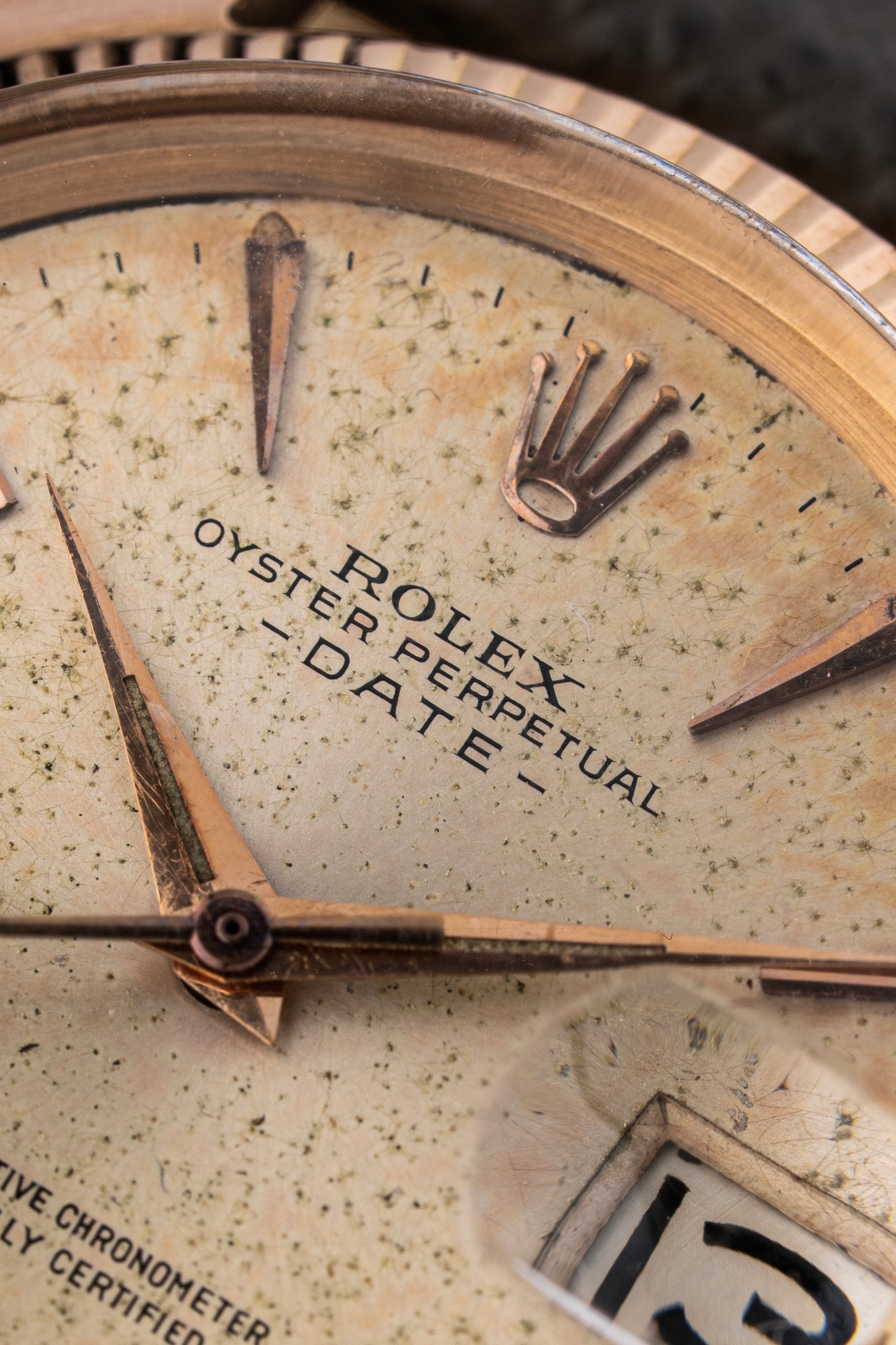 Rolex Oyster Perpetual Date 34mm Rose Gold - Ref. 1503