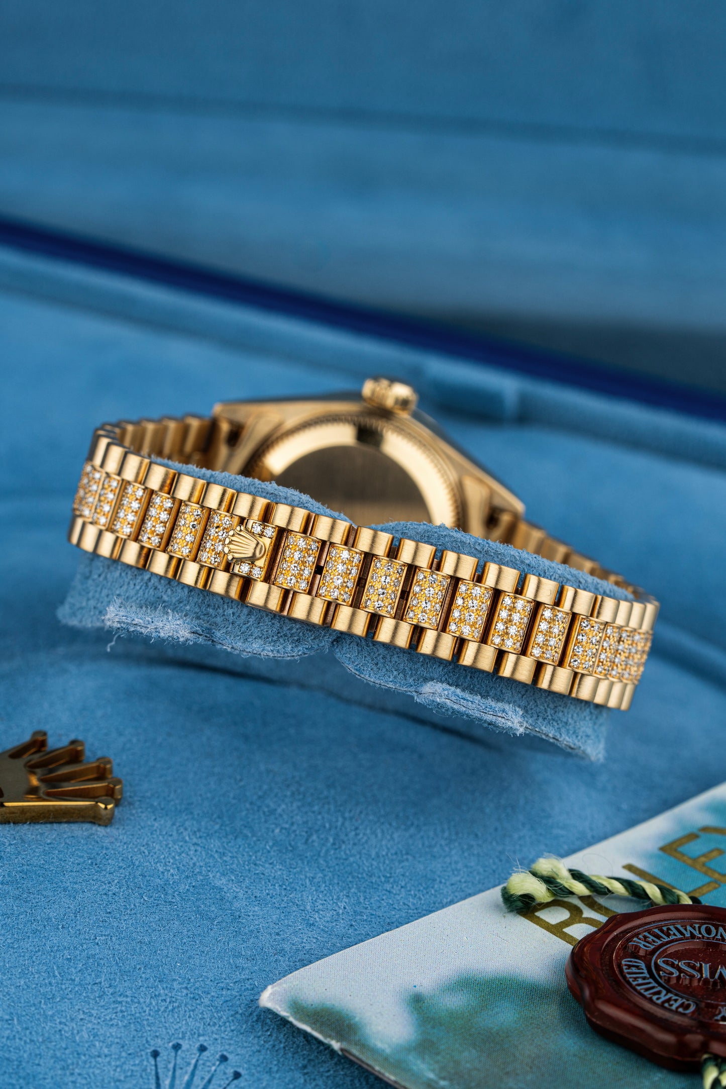 Rolex Lady-Datejust 26mm Pavé Ruby - Ref. 69158