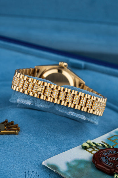 Rolex Lady-Datejust 26mm Pavé Ruby - Ref. 69158