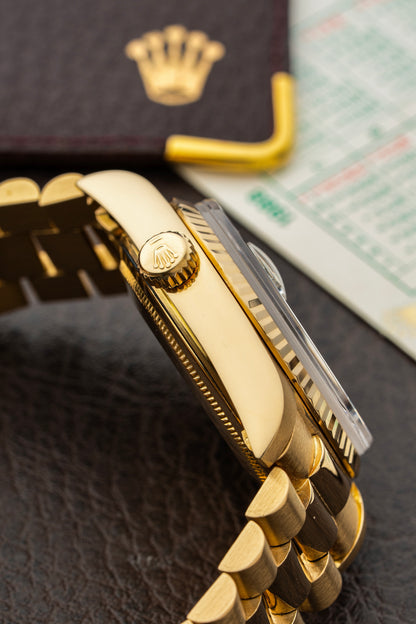 Rolex Day-Date 36mm Ruby Baguette - Ref. 18038