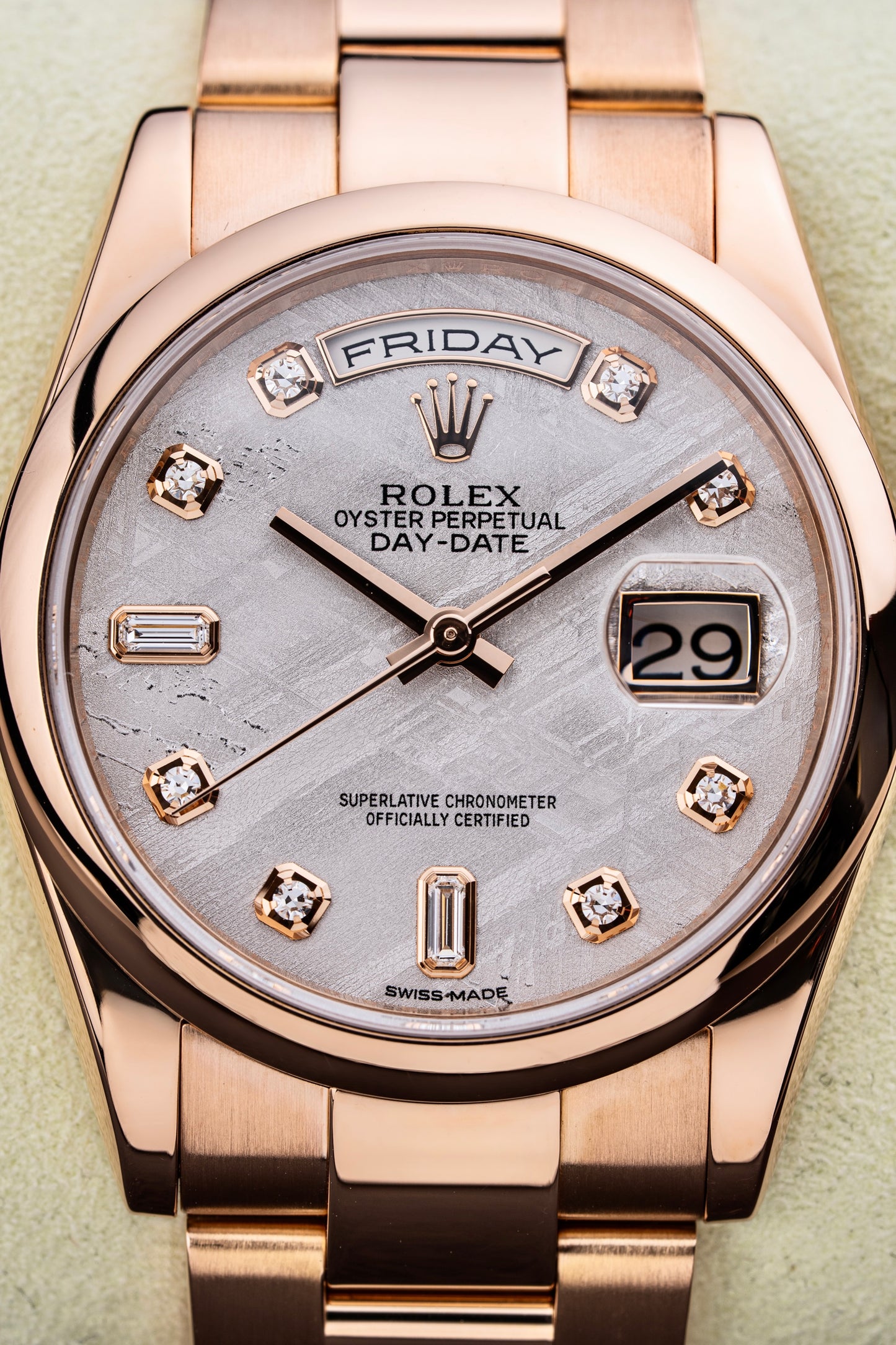 Rolex Day-Date 36mm Meteorite - Ref. 118205