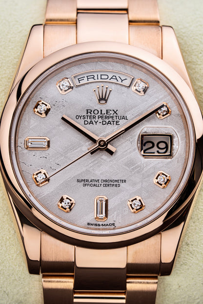 Rolex Day-Date 36mm Meteorite - Ref. 118205