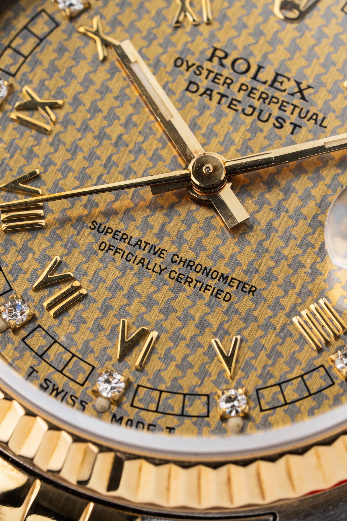 Rolex Datejust 31mm Houndstooth - Ref. 68273
