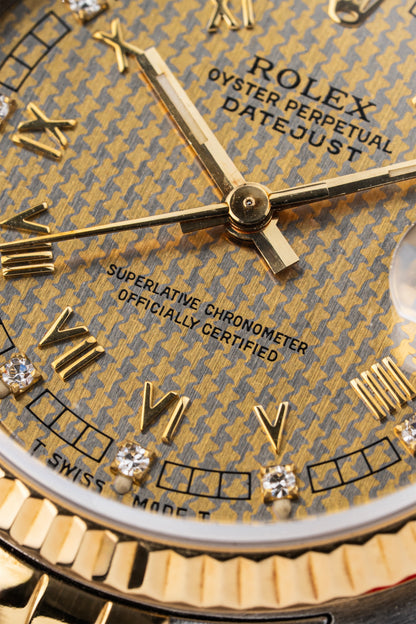 Rolex Datejust 31mm Houndstooth - Ref. 68273