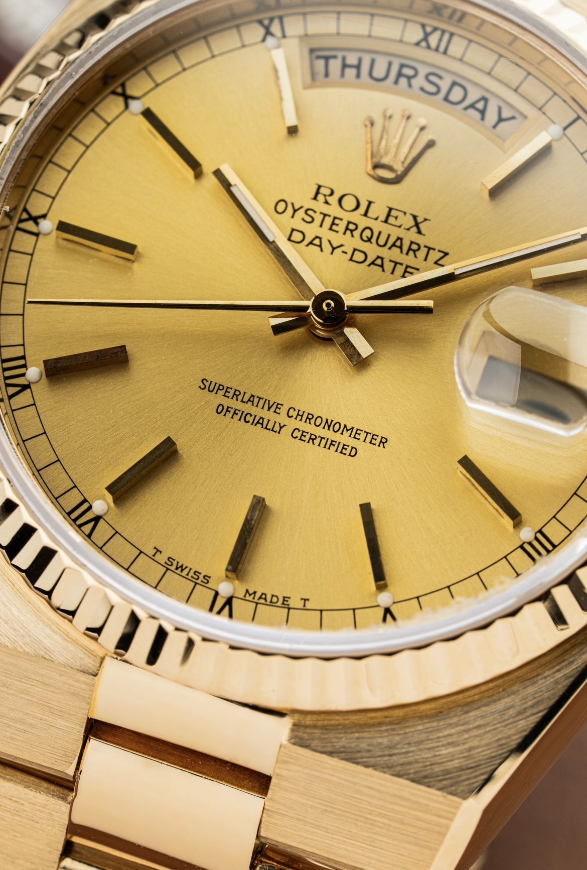 Rolex Day-Date Oysterquartz 36mm - Ref. 19018