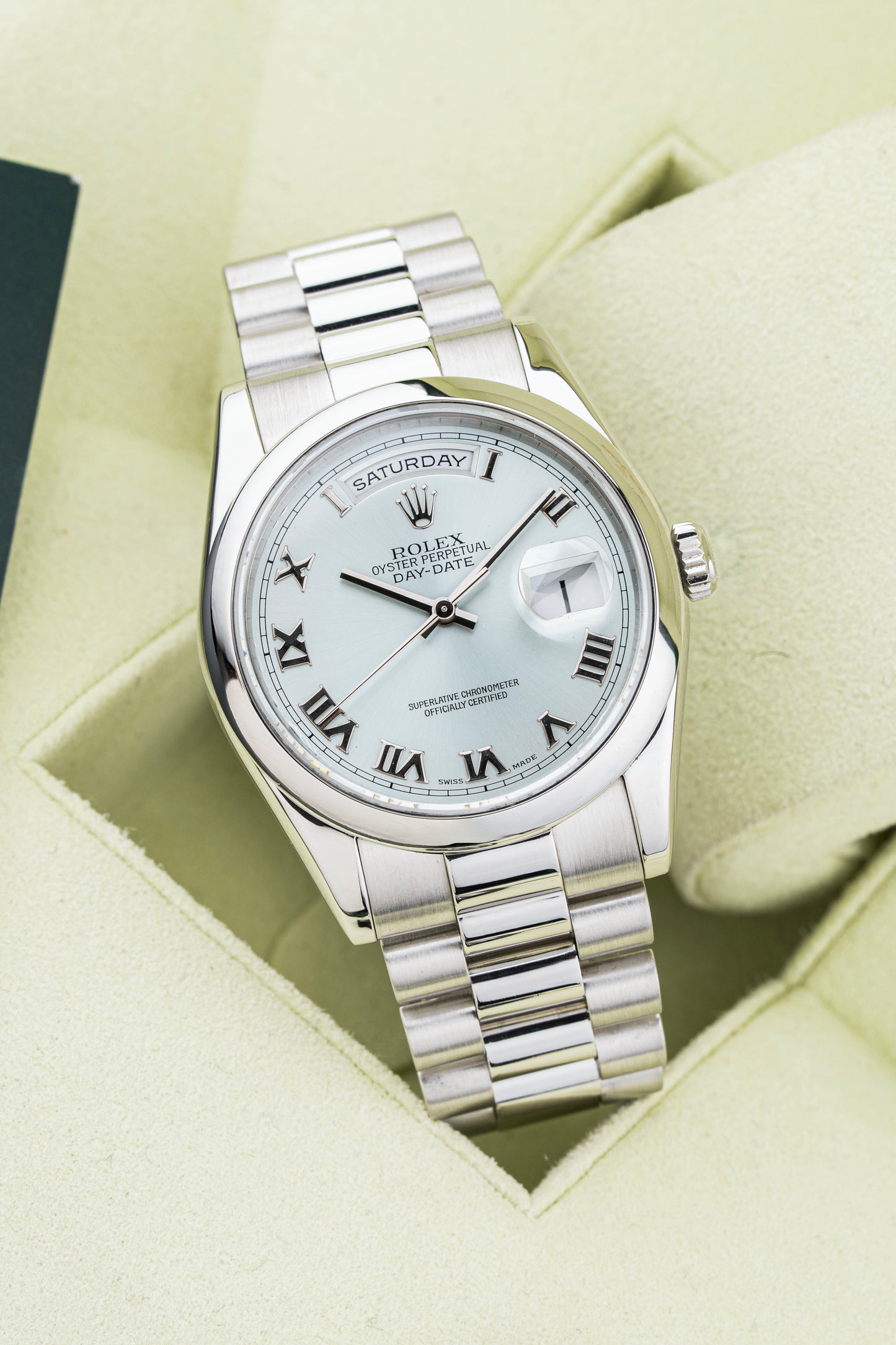 Rolex Day-Date 36mm Platinum - Ref. 118206