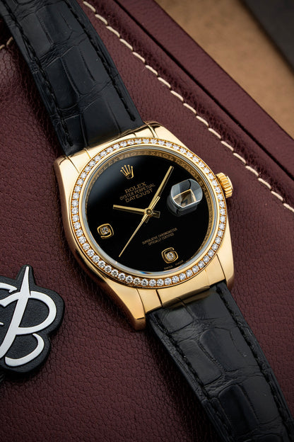 Rolex Datejust 36mm Onyx Dial - Ref. 116188