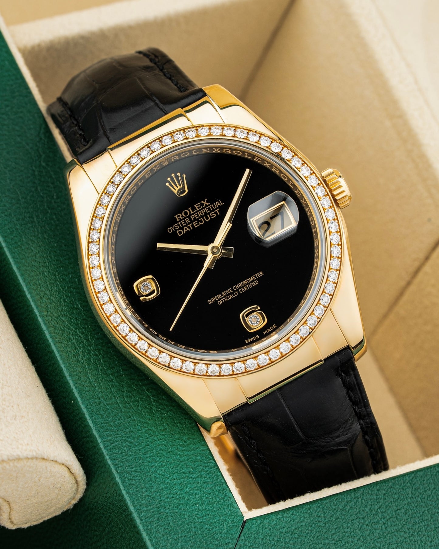 Rolex Datejust 36mm Onyx Dial - Ref. 116188