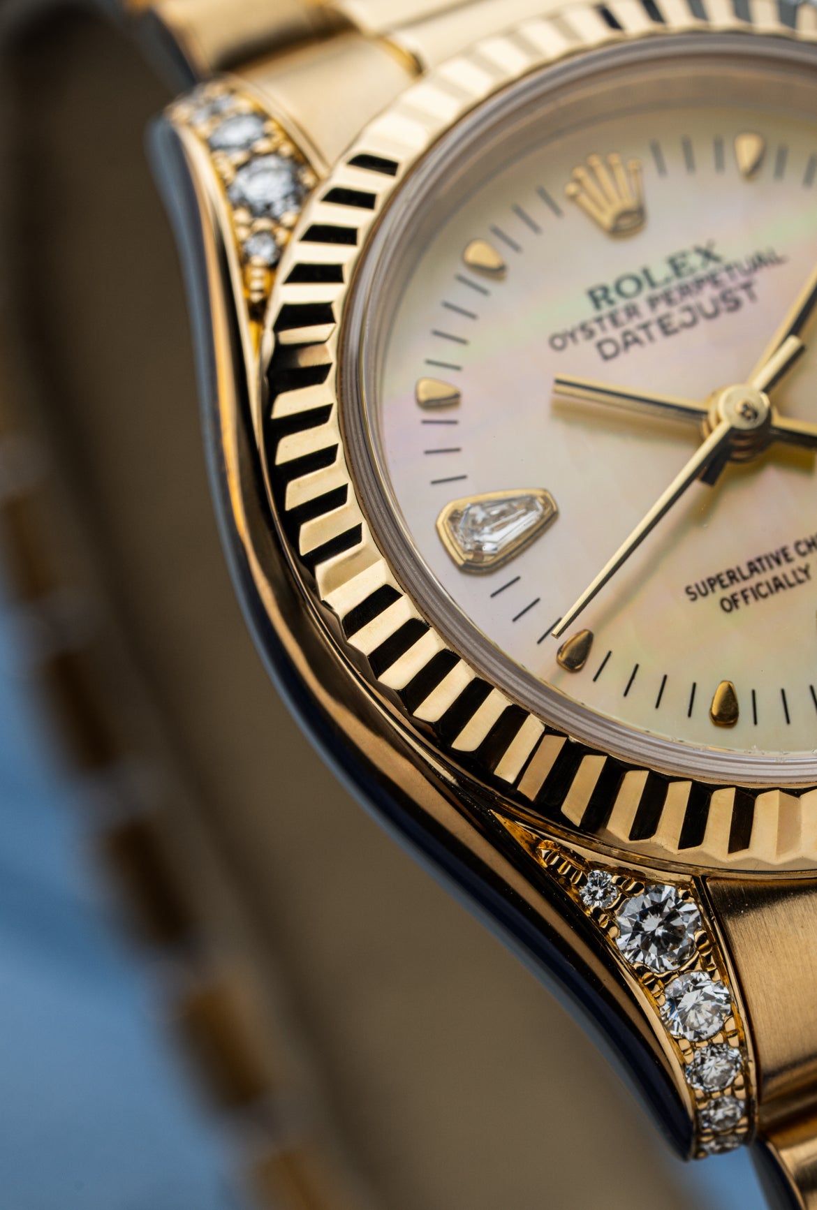 Rolex Lady-Datejust 26mm Mother Of Pearl ‘Tear-Drop’ - Ref. 179238