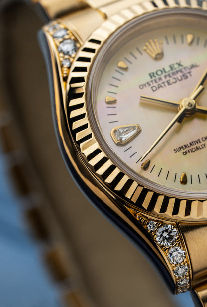 Rolex Lady-Datejust 26mm Mother Of Pearl ‘Tear-Drop’ - Ref. 179238