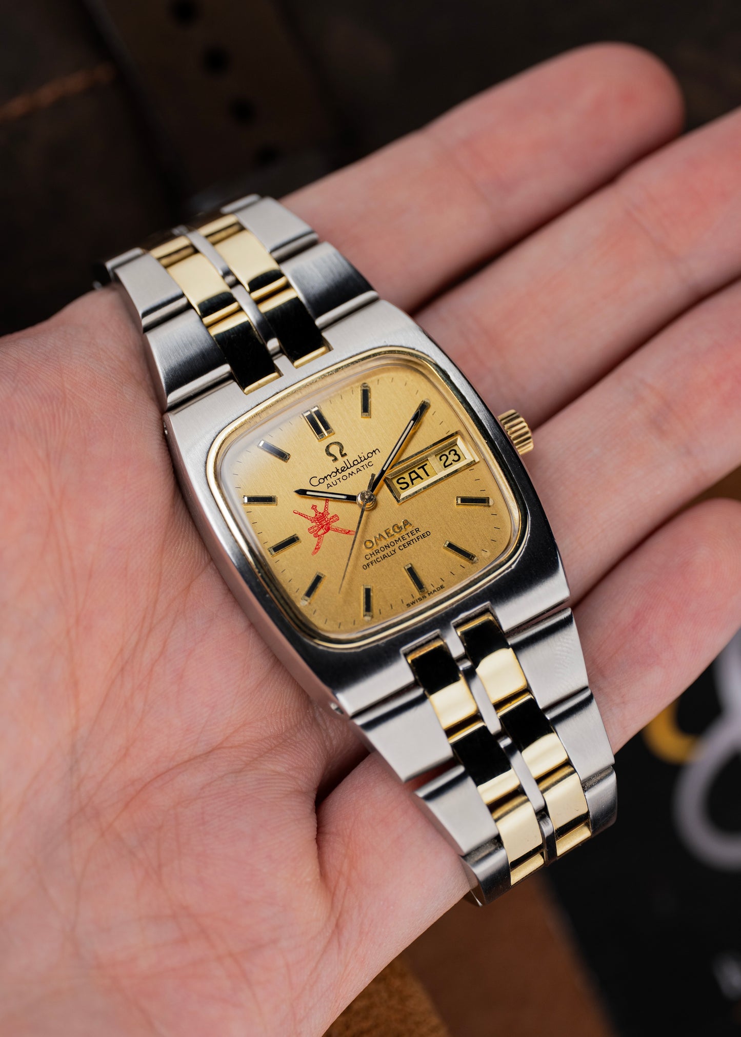 Omega Constellation Rare ‘Khanjar’ Day-Date - Ref. 368.0854