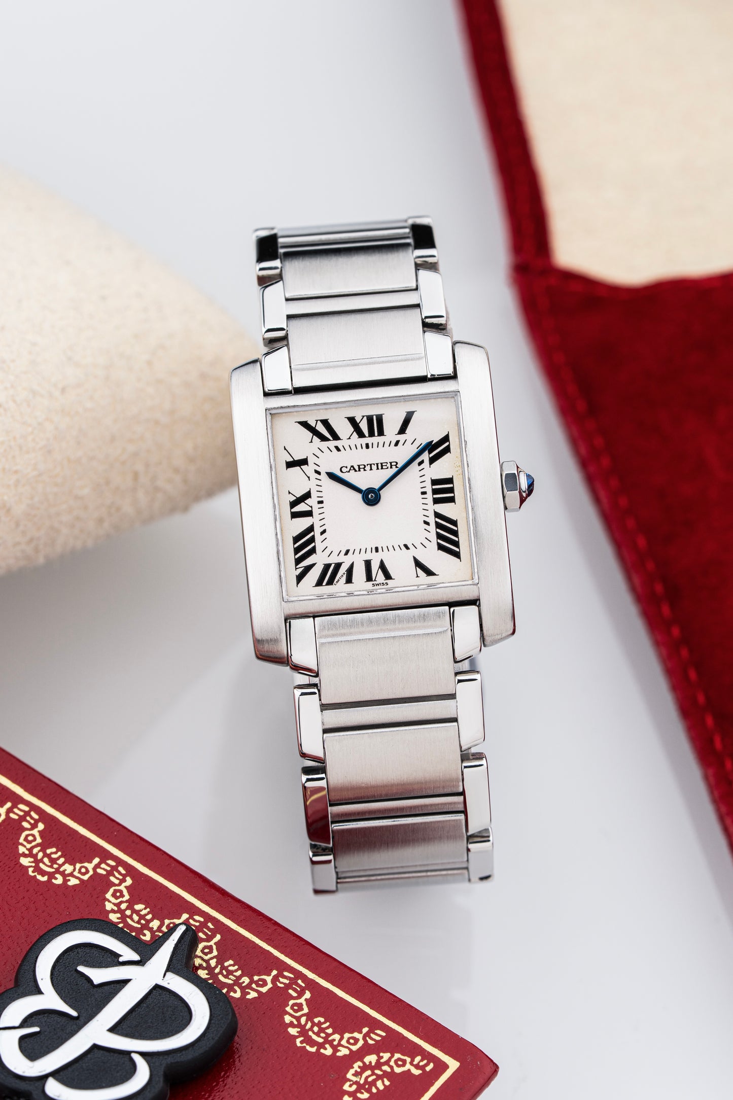 Cartier Tank Francaise Mid-Size 25mm x 30mm - Ref. 2301