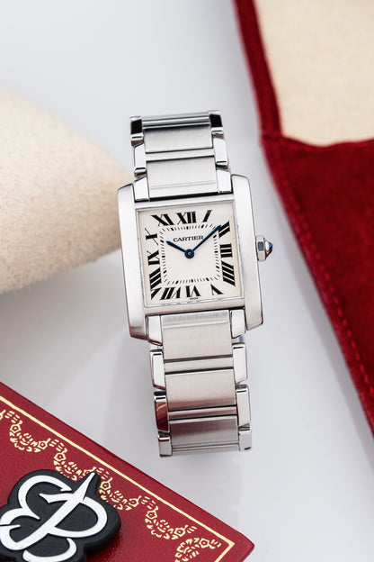 Cartier Tank Francaise Mid-Size 25mm x 30mm - Ref. 2301