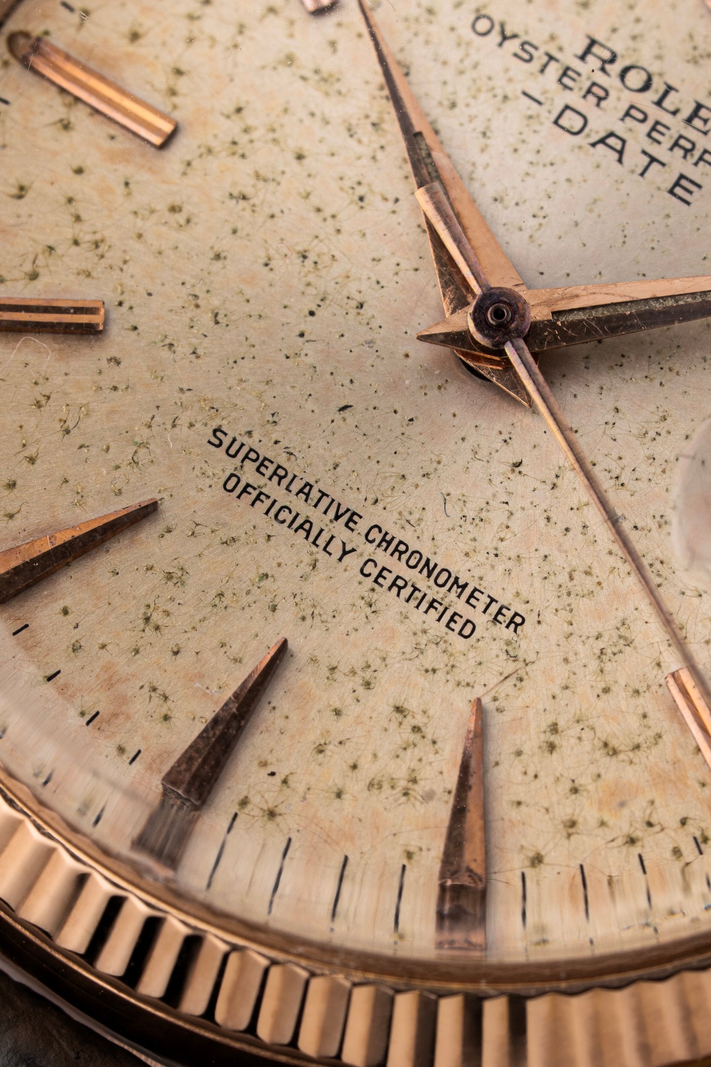 Rolex Oyster Perpetual Date 34mm Rose Gold - Ref. 1503