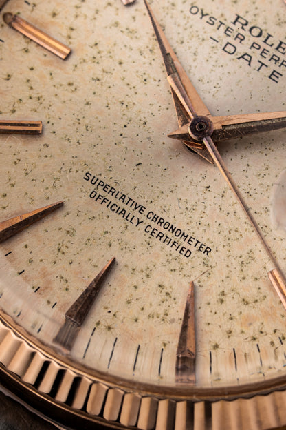 Rolex Oyster Perpetual Date 34mm Rose Gold - Ref. 1503