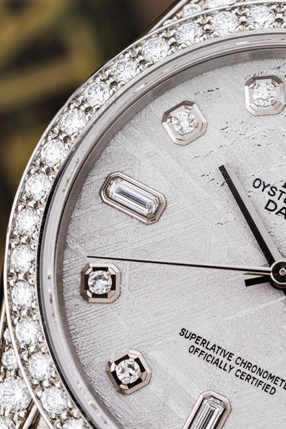 Rolex Day-Date 36mm Meteorite Mandarin - Ref. 18389