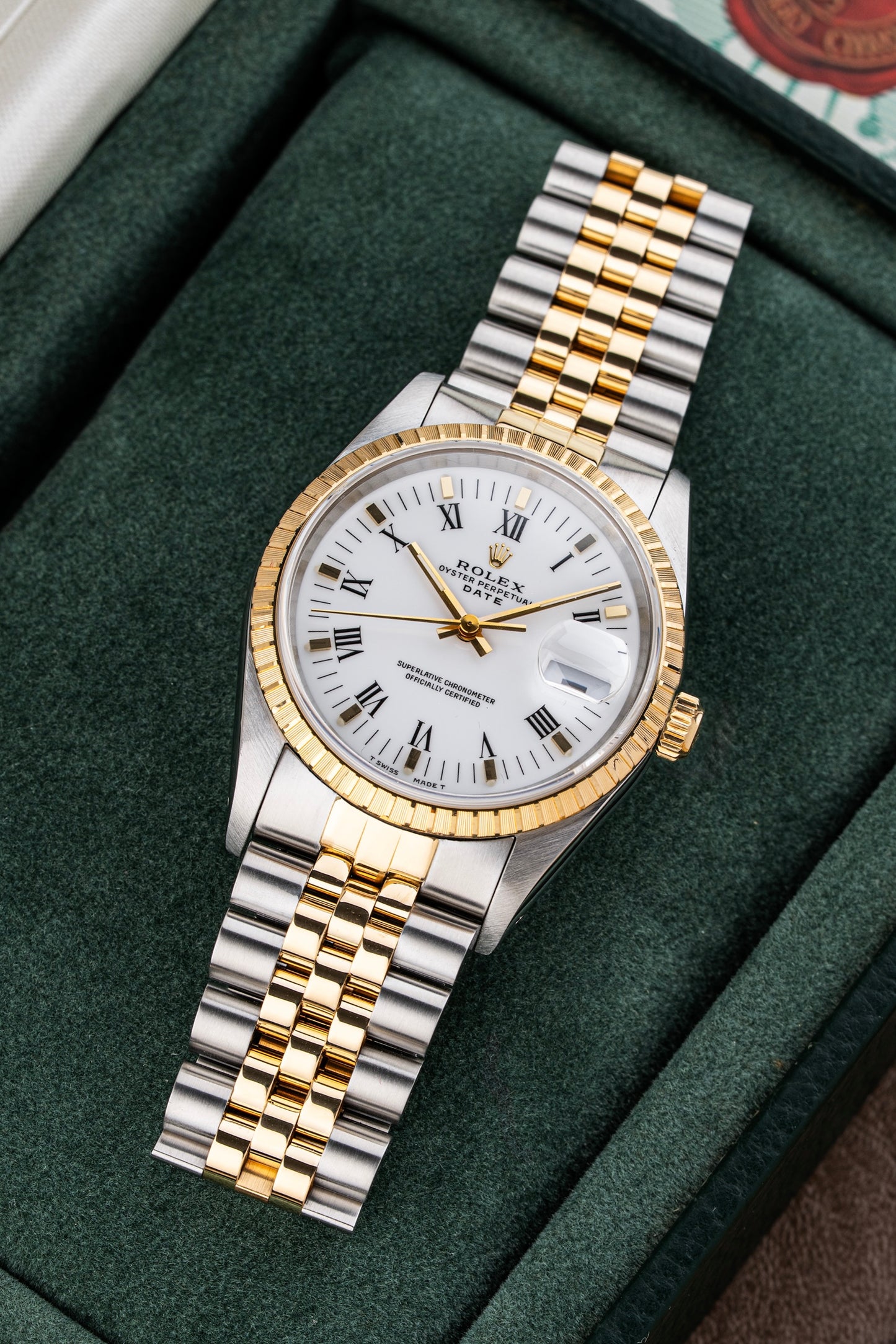 Rolex Oyster Perpetual Date 34mm- Ref. 15233