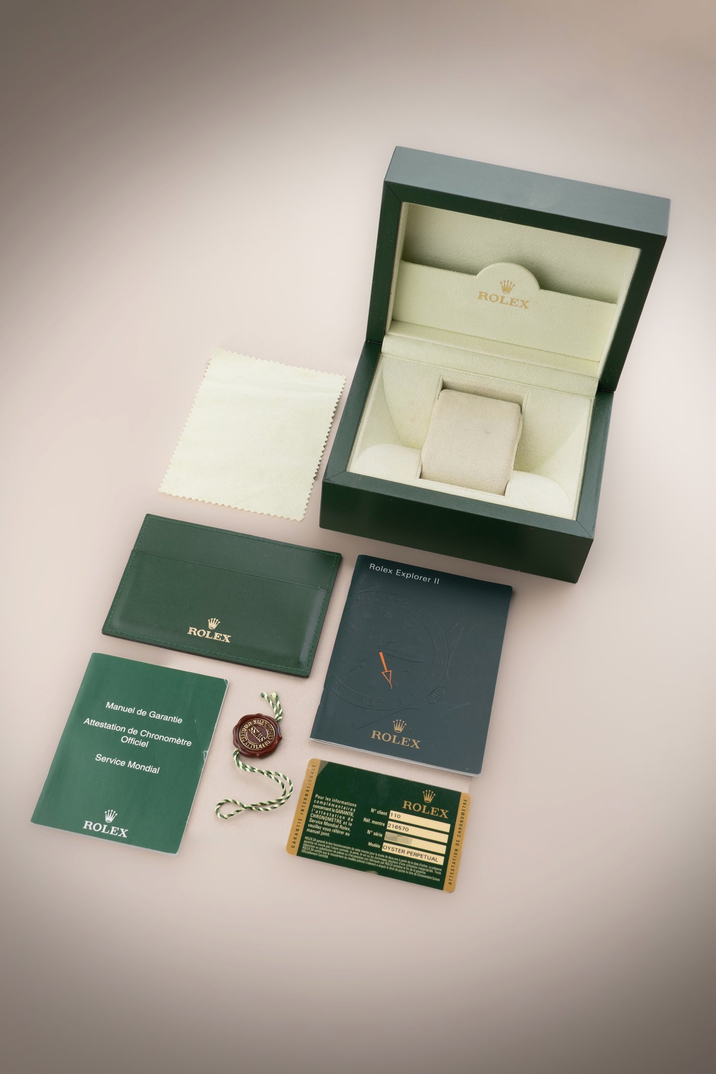 Rolex Explorer II 42mm - Ref. 216570