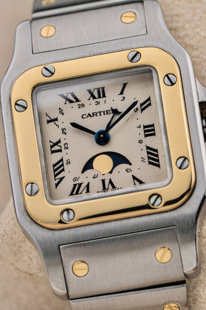 Cartier Santos Galbée Moonphase 24mm - Ref. 119902