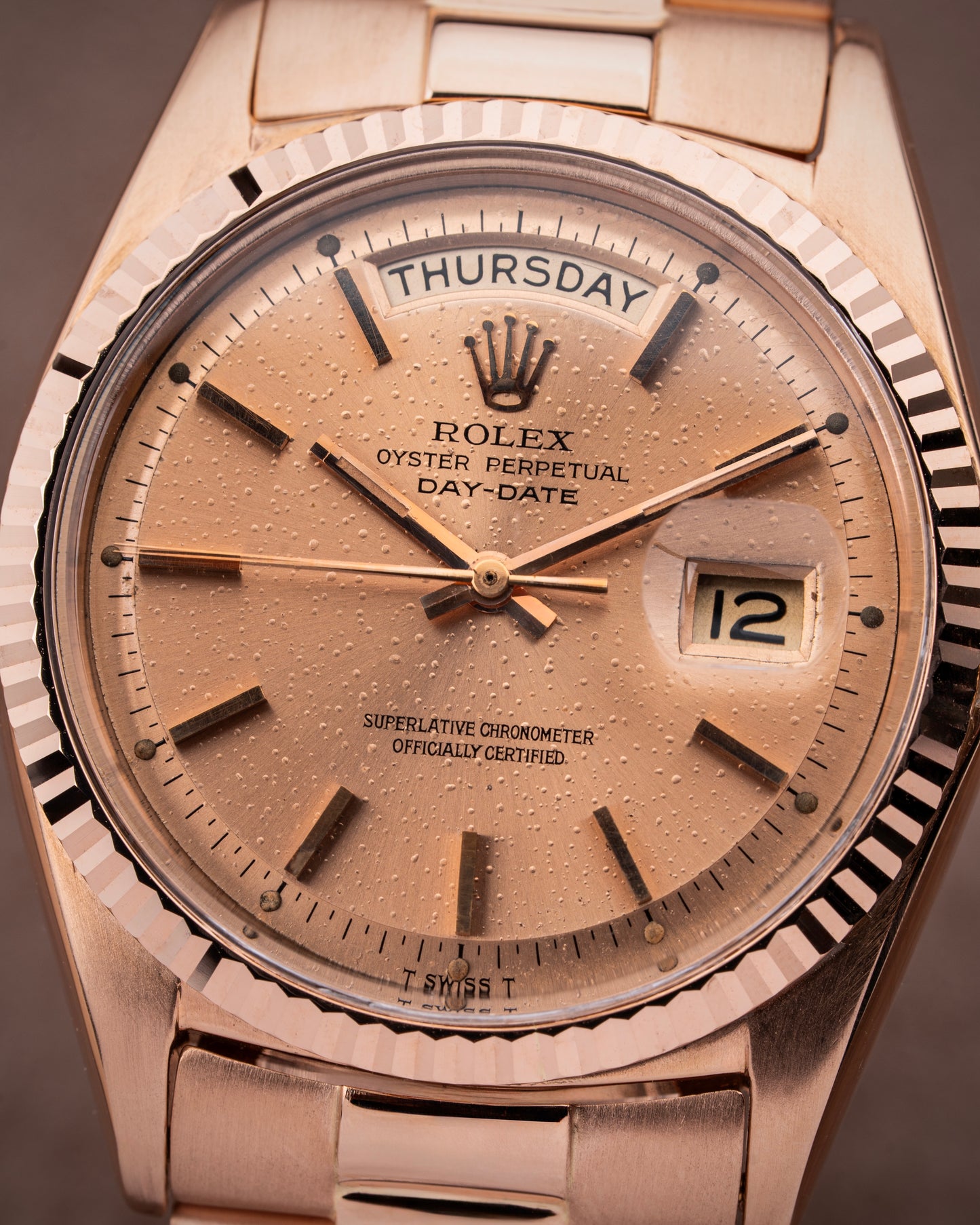 Rolex Day-Date 36mm 18k Rose Gold - Ref. 1803