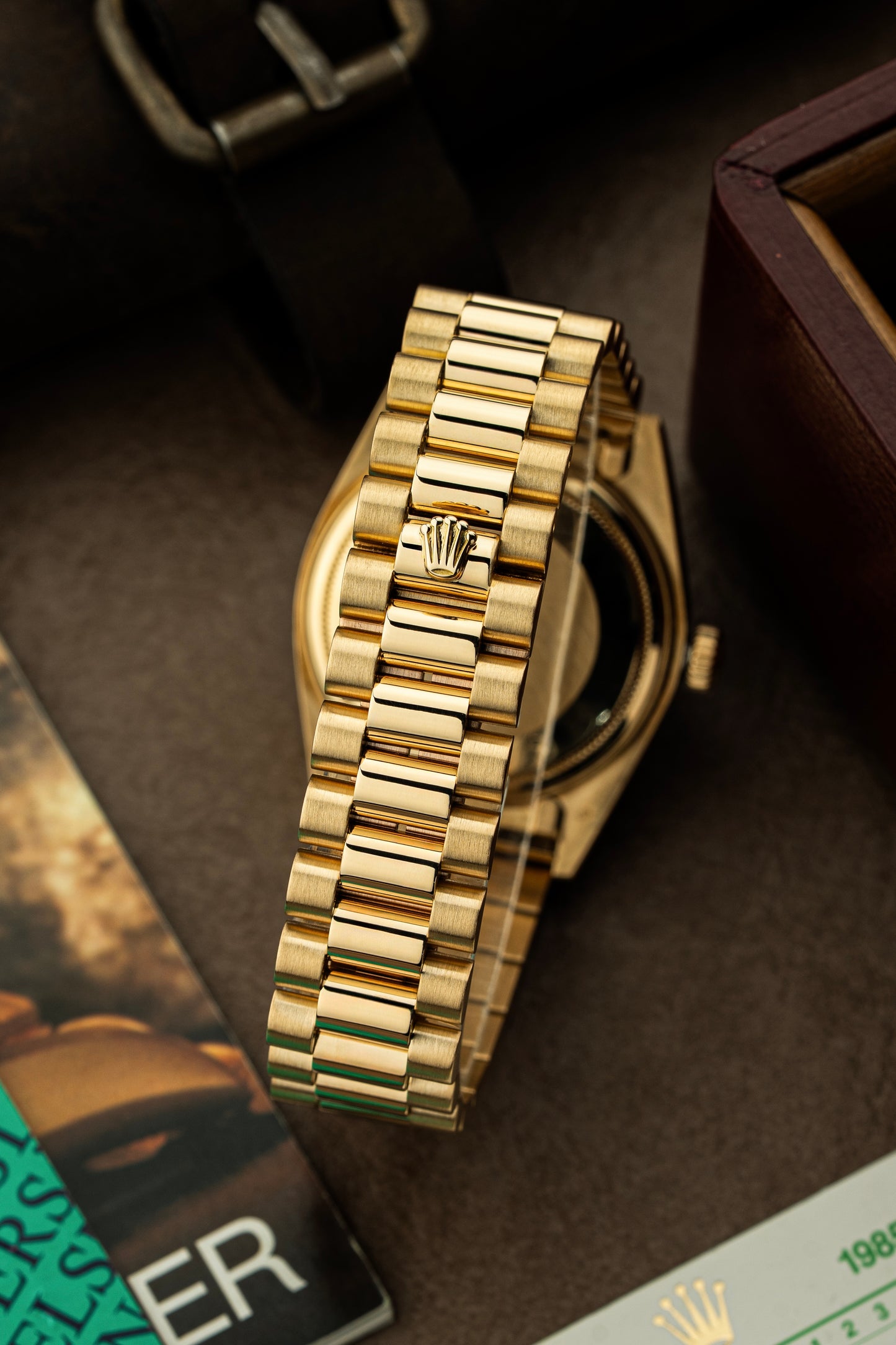 Rolex Day-Date 36mm Rare Factory Sapphire & Diamonds - Ref. 18148