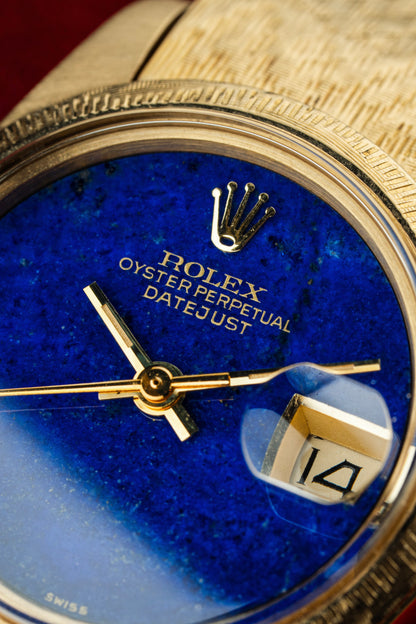 Rolex Lady-Datejust 26mm Lapis Lazuli Stone Dial - Ref. 6904