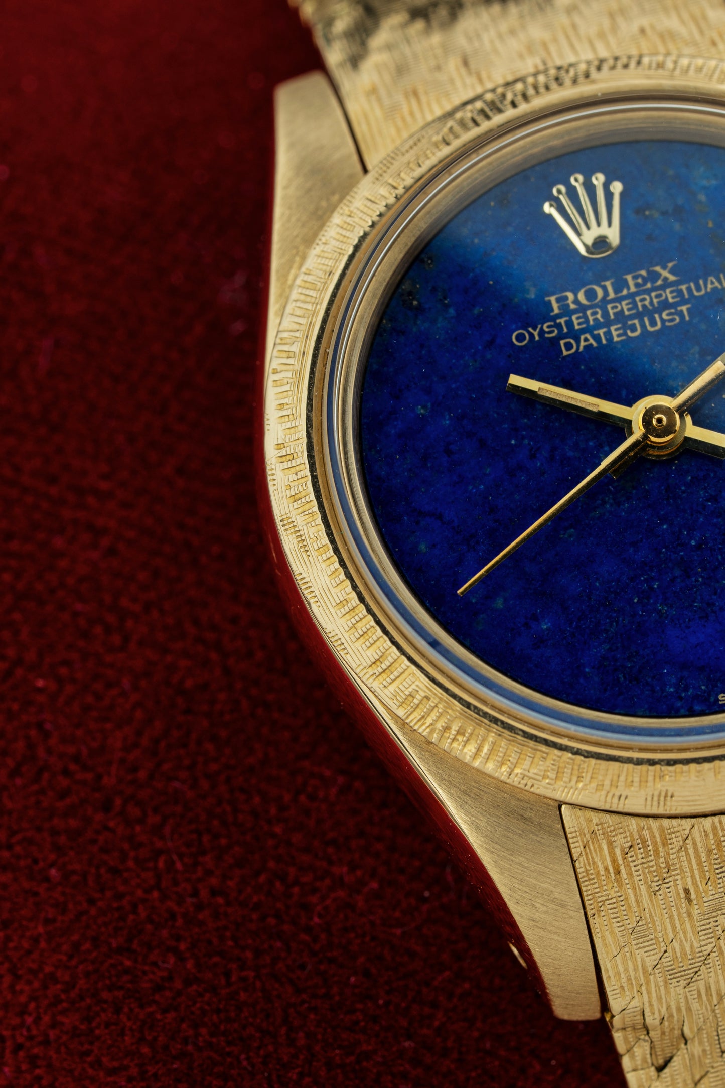 Rolex Lady-Datejust 26mm Lapis Lazuli Stone Dial - Ref. 6904