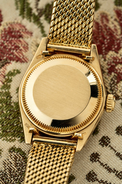 Rolex Lady-Datejust 26mm Lapis Lazuli Stone Dial - Ref. 6904