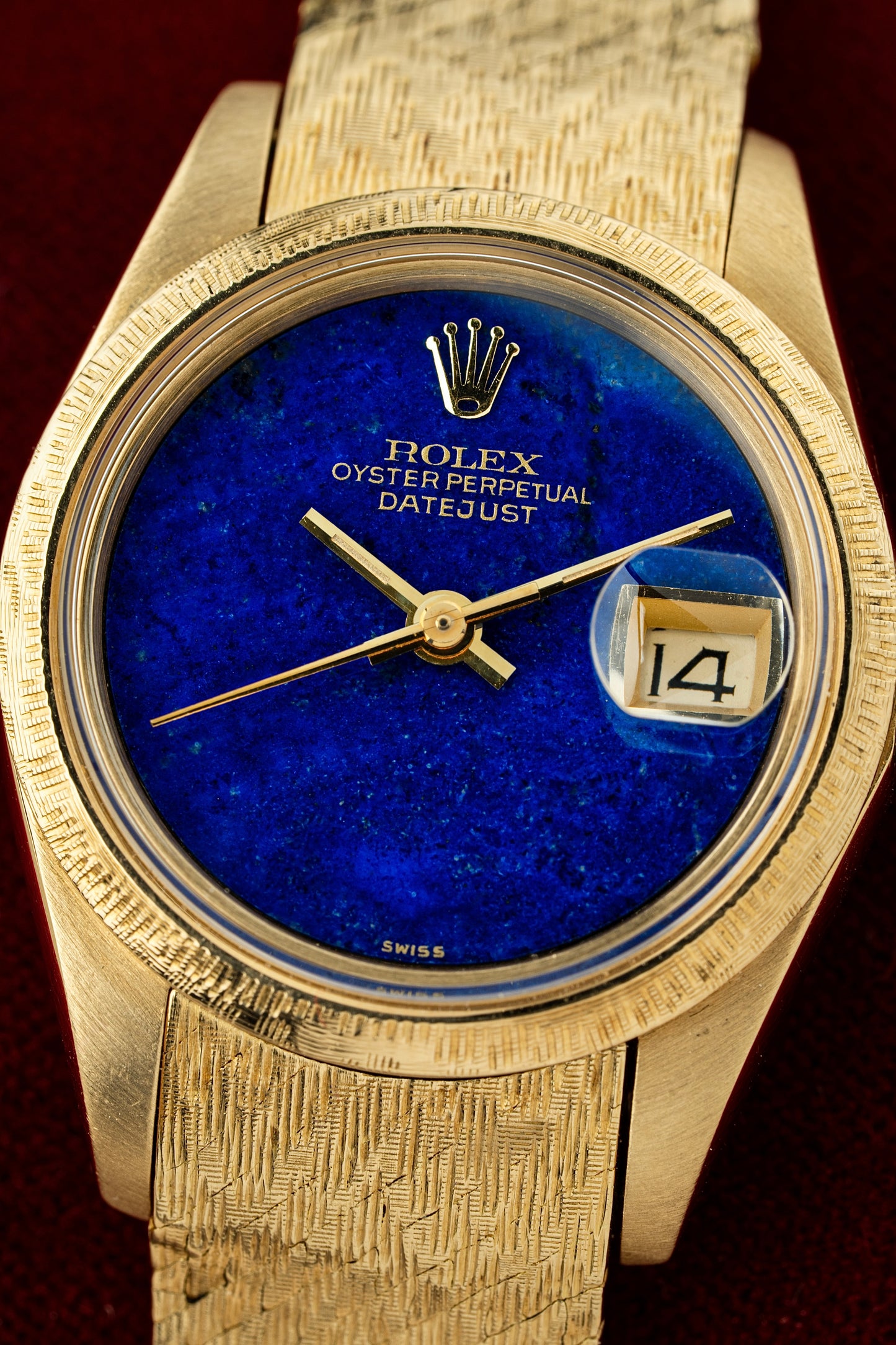 Rolex Lady-Datejust 26mm Lapis Lazuli Stone Dial - Ref. 6904