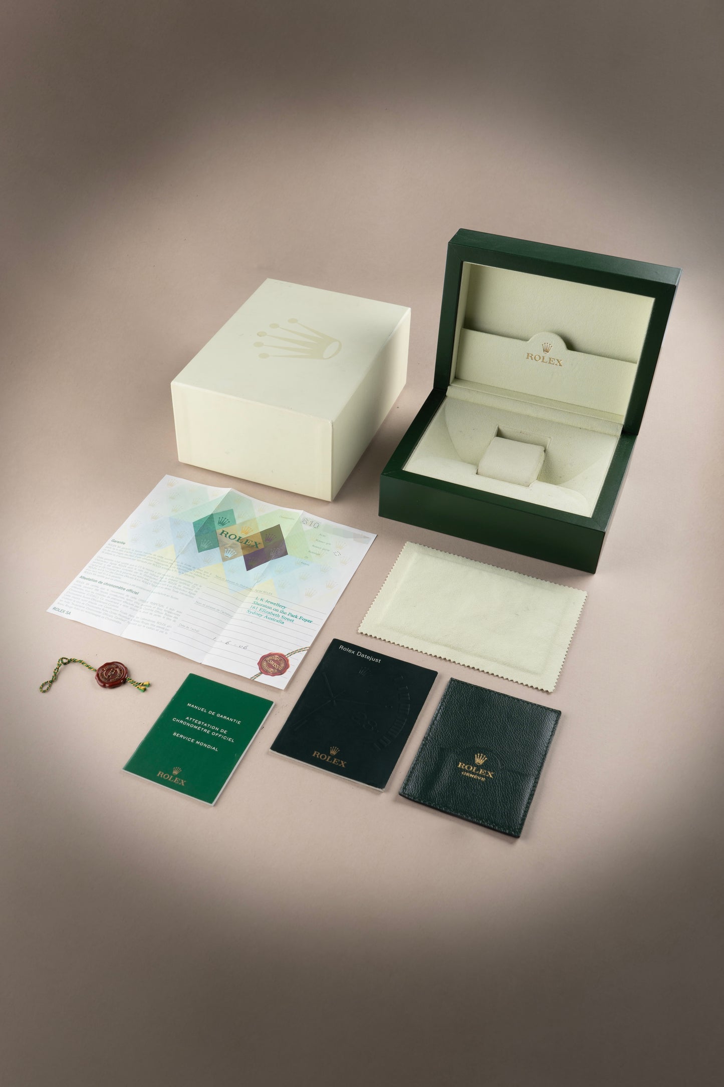 Rolex Datejust 36mm Tahitian Mother Of Pearl - Ref. 116233