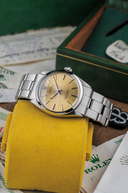 Rolex Oyster Perpetual 34mm Tropical Dial - Ref. 1002