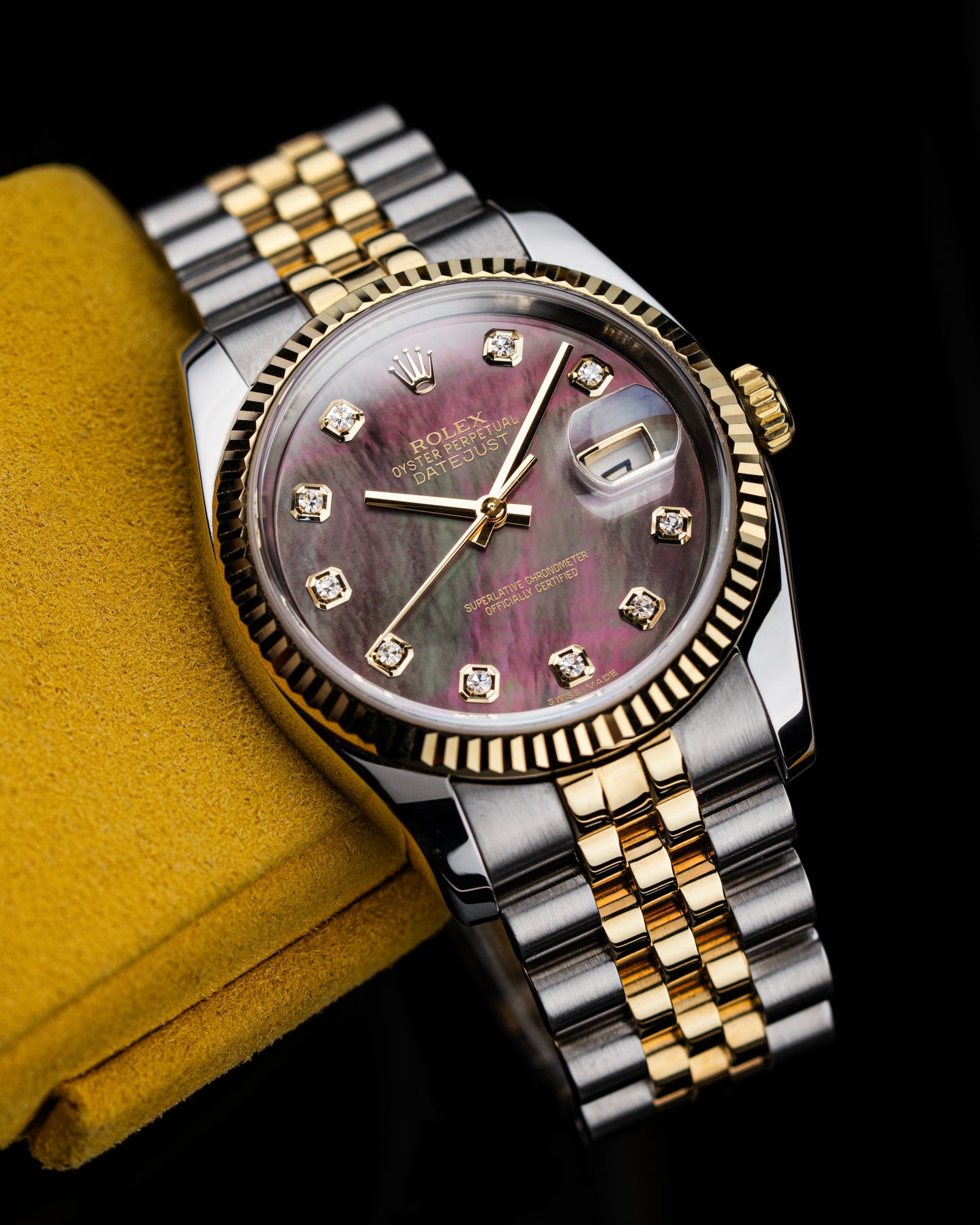 Rolex Datejust 36mm Tahitian Mother Of Pearl - Ref. 116233