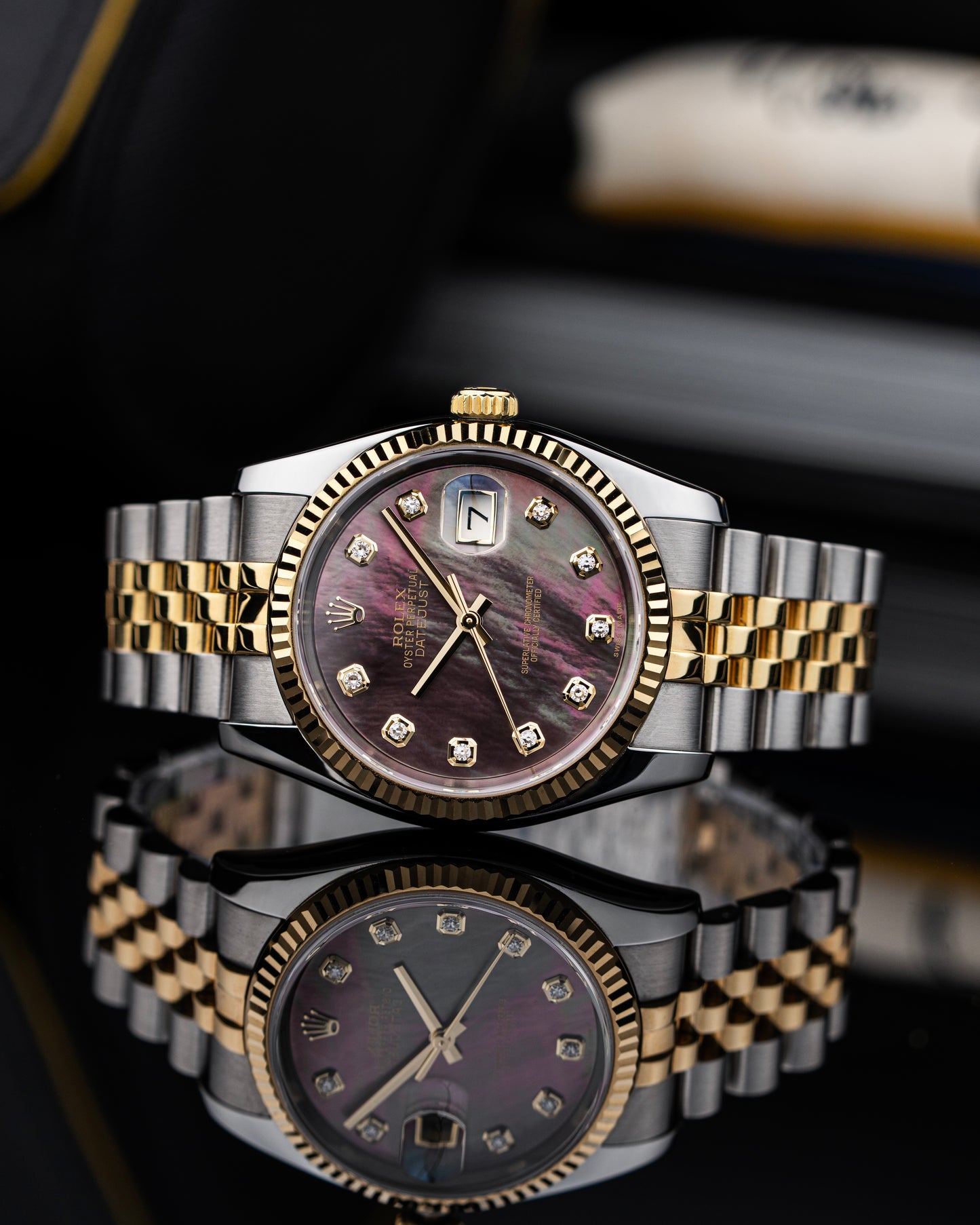 Rolex Datejust 36mm Tahitian Mother Of Pearl - Ref. 116233